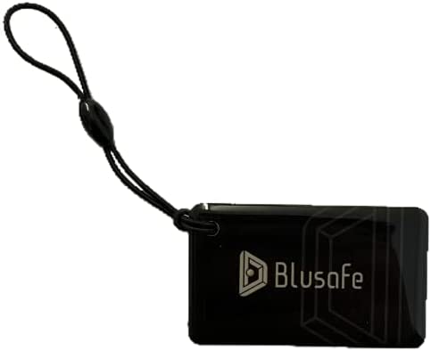 Blusafe Smart Door Lock RFID Key Card 2 Pack Key Card, Key Tag Black