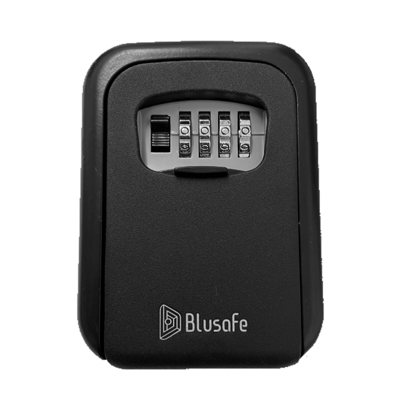 Blusafe 壁掛けキー収納ボックス - コンビネーション ロック - ブラック