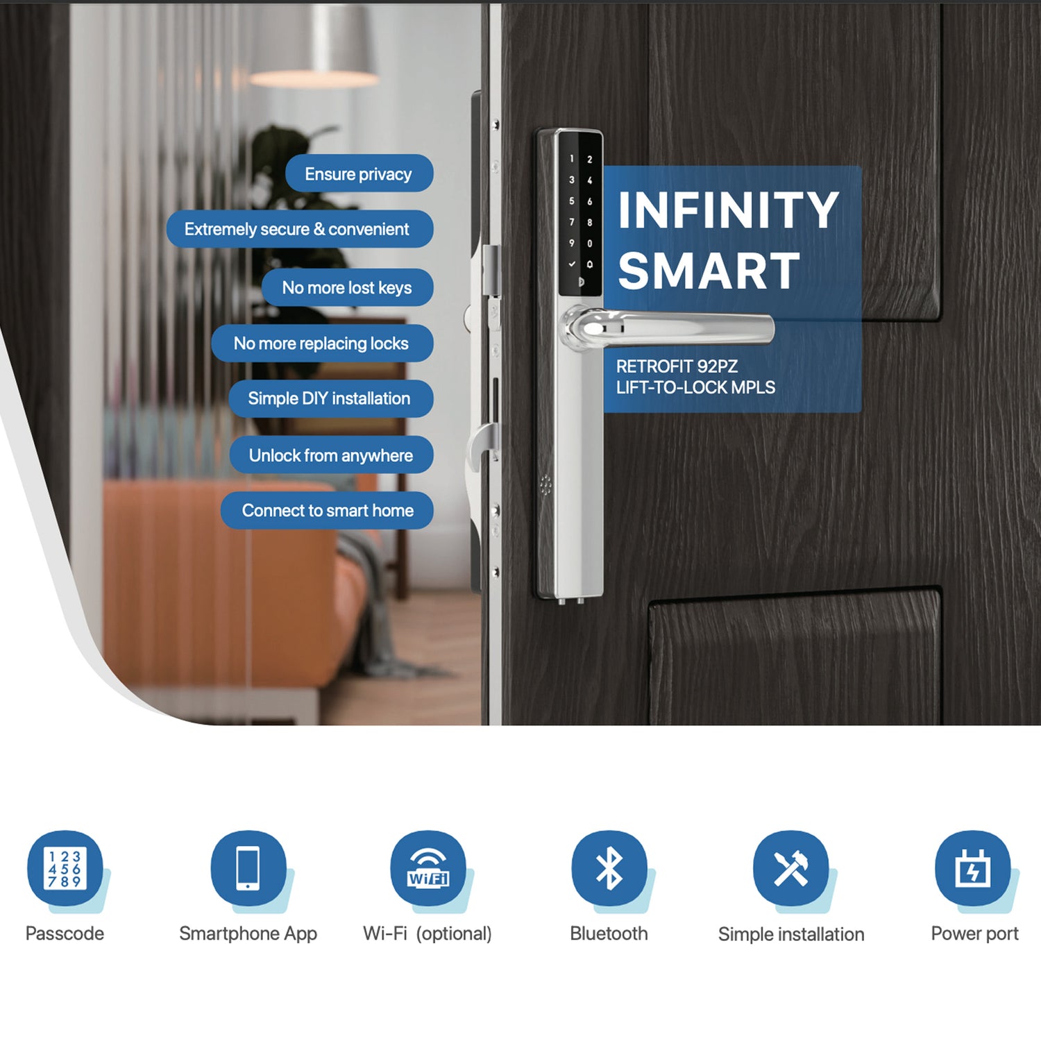 Infinity Smart - External Door Handle