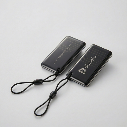 Blusafe Smart Door Lock RFID-sleutelkaart 2-pack sleutelkaart, sleutellabel zwart 