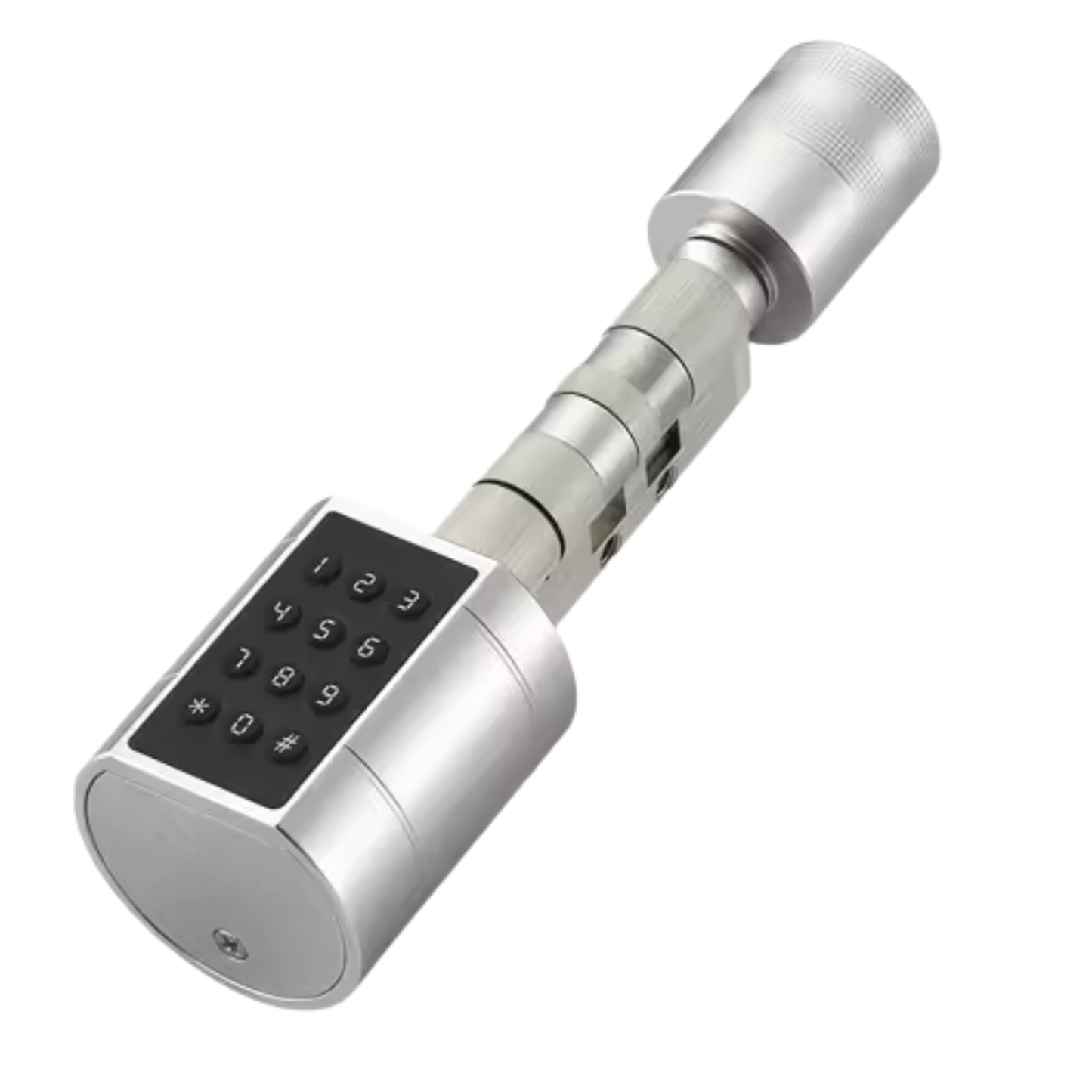 Blusafe Axis Smart Euro Cylinder — TTLock App, Fingerprint + Keypad + RFID + Key