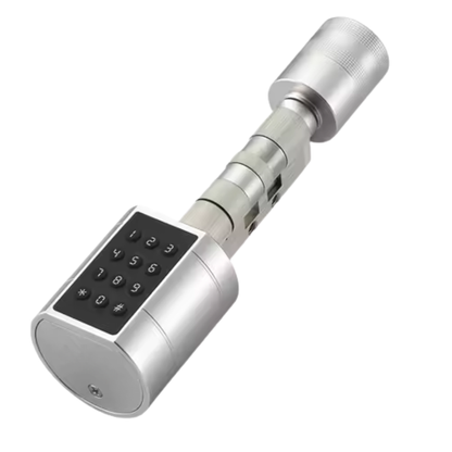 Blusafe Axis Smart Euro Cylinder — TTLock App, Fingerprint + Keypad + RFID + Key