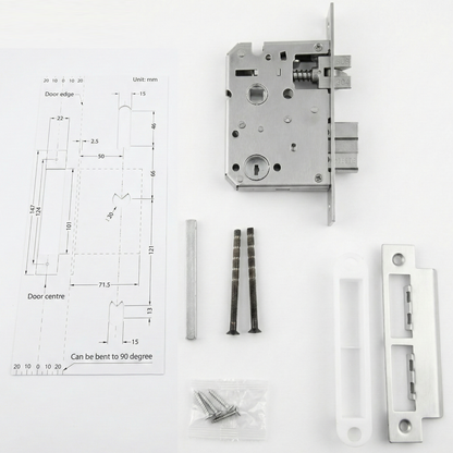 Blusafe Timber Door Lift-Lever Conversion Kit