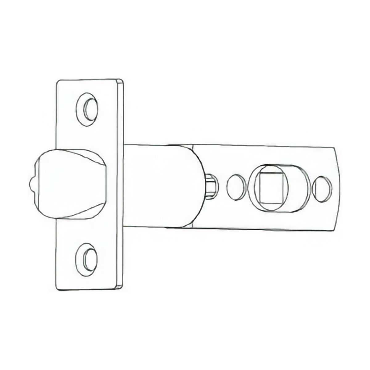 Blusafe Latch — Adjustable 60 / 70 mm