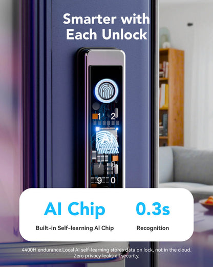 Blusafe Origin Smart Plus Smart Handle — Fingerprint, RFID & App